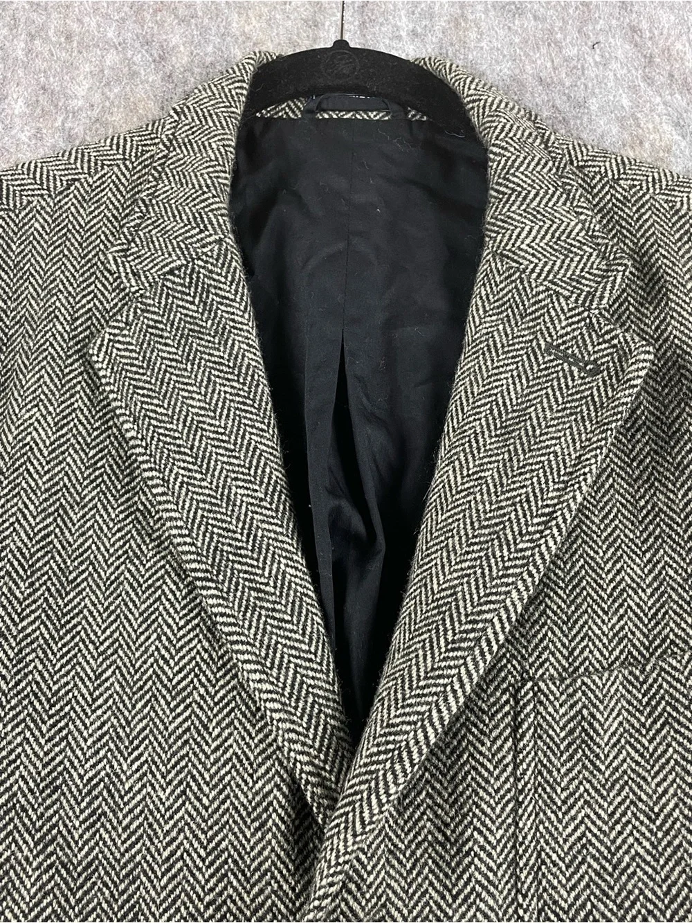 American Living Wool Herringbone Classic Quiet Luxe Career Blazer Sport Coat XXL